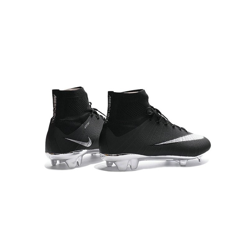 Nike Mercurial Superfly VI Pro FG Soccer Cleats (Black/Total