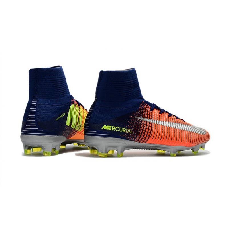 Kids Yellow Nike Mercurial Superfly Academy Sg Pro DW