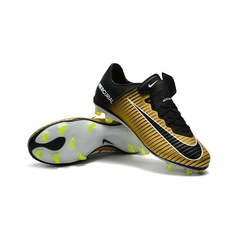 gold and black mercurials