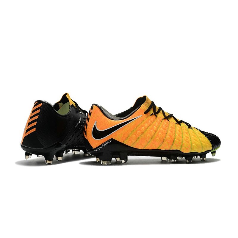 2017 Nike Hypervenom Phantom III FG Soccer Shoes Yellow Black