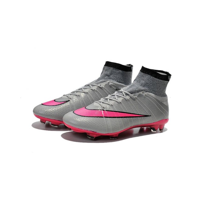 nike mercurial wolf grey and pink