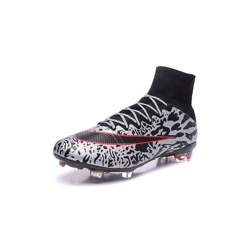 Purchase FG nike mercurial superfly v black grey acc blue