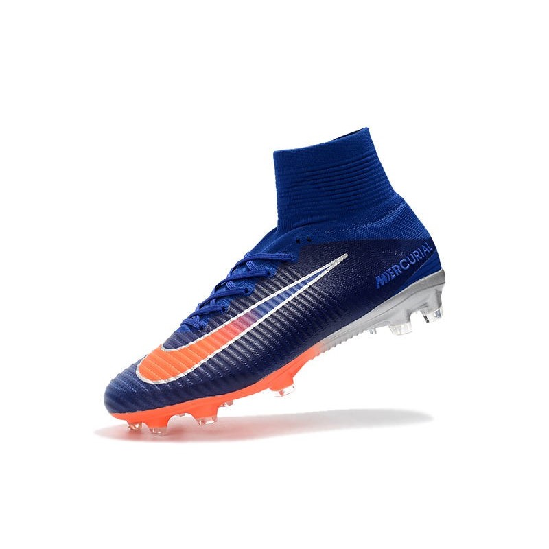 mercurial blue boots
