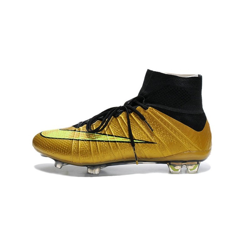 gold and black mercurials