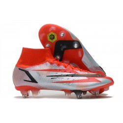 Nike Mercurial Superfly VIII Elite SG PRO AC Chile Red Black White Total Orange