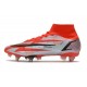 Nike Mercurial Superfly VIII Elite SG PRO AC Chile Red Black White Total Orange