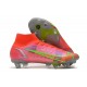 Nike Mercurial Superfly VIII Elite SG PRO AC Bright Crimson Metallic Silver