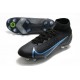 Nike Mercurial Superfly VIII Elite SG PRO AC Black Iron Grey