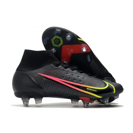 Nike Mercurial Superfly VIII Elite SG PRO AC Black Red