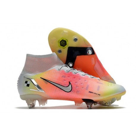 Nike Mercurial Superfly VIII Elite SG Dream Speed 4 - White Silver Red