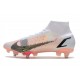 Nike Mercurial Superfly VIII Elite SG PRO AC White Black Bright Crimson Pink Blast