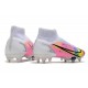 Nike Mercurial Superfly VIII Elite SG PRO AC Dragonfly - White Metallic Silver Dark Raisin