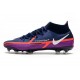 Nike Phantom GT2 Elite DF FG College Navy White Vivid Purple