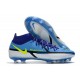 Nike Phantom GT2 Elite DF FG Recharge - Sapphire Volt Grey Fog Blue Void