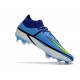 Nike Phantom GT2 Elite DF FG Recharge - Sapphire Volt Grey Fog Blue Void