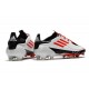 adidas F50 GHOSTED ADIZERO HYBRIDTOUCH FG White Red Black