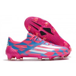 adidas F50 GHOSTED ADIZERO HYBRIDTOUCH FG Pink Blue White