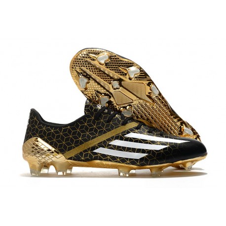 adidas F50 GHOSTED ADIZERO HYBRIDTOUCH FG White Gold Black