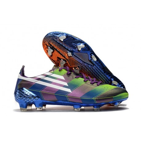 adidas F50 GHOSTED ADIZERO HYBRIDTOUCH FG Purple Green Orange