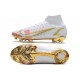 Nike Mercurial Superfly VIII Elite DF FG White Golden Pink