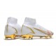 Nike Mercurial Superfly VIII Elite DF FG White Golden Pink