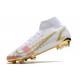 Nike Mercurial Superfly VIII Elite DF FG White Golden Pink