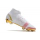 Nike Mercurial Superfly VIII Elite DF FG White Golden Pink