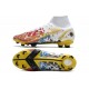 Nike Mercurial Superfly VIII Elite DF FG White Golden Blue Red