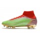 Nike Mercurial Superfly VIII Elite DF FG Green Red Gold