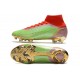 Nike Mercurial Superfly VIII Elite DF FG Green Red Gold