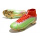 Nike Mercurial Superfly VIII Elite DF FG Green Red Gold