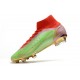 Nike Mercurial Superfly VIII Elite DF FG Green Red Gold