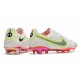 Nike Tiempo Legend IX Elite FG Leather White Black Bright Crimson Pink Blast