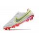 Nike Tiempo Legend IX Elite FG Leather White Black Bright Crimson Pink Blast