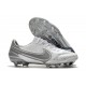 Nike Tiempo Legend IX Elite FG Leather White Grey