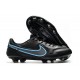 Nike Tiempo Legend IX Elite FG Leather Renew - Black Iron Grey