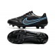 Nike Tiempo Legend IX Elite FG Leather Renew - Black Iron Grey