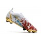 Nike Mercurial Vapor XIV Elite FG White Gold Red Blue