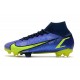 Nike Mercurial Superfly VIII Elite DF FG Recharge - Sapphire Volt Blue Void