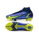 Nike Mercurial Superfly VIII Elite DF FG Recharge - Sapphire Volt Blue Void