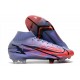 Nike Mercurial Superfly VIII Elite DF FG Mbappe Light Thistle Metallic Silver