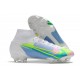 Nike Mercurial Superfly VIII Elite DF FG White Blue Volt