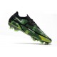 Nike Phantom GT2 Elite FG Shockwave - Black Metallic Platinum Green Strike