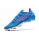 adidas X Speedflow.1 FG Sapphire Edge - Sky Rush Shock Pink Footwear White