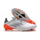 adidas X Speedflow.1 FG Soccer Shoes WhiteSpark - Footwear White Iron Metal Solar Red