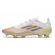 adidas X Speedflow.1 FG Soccer Shoes White Core Black Metallic Gold Melange