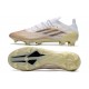 adidas X Speedflow.1 FG Soccer Shoes White Core Black Metallic Gold Melange