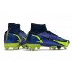 Nike Mercurial Superfly VIII Elite SG PRO AC Recharge - Sapphire Volt Blue Void