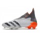 adidas Predator Freak + FG Shoes WhiteSpark - Footwear White Iron Metal Solar Red