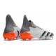 adidas Predator Freak + FG Shoes WhiteSpark - Footwear White Iron Metal Solar Red